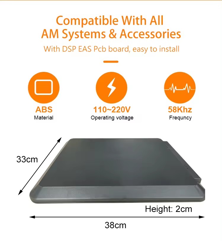 EG-DEA09 New Design Am Security Label And Tag Detection Last Detection Pad Double Checker Eas Anti Theft System